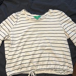 Dip XL shirt. White and black striped